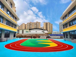 INOLP, pista de correr comunitaria EPDM de alta calidad personalizada, césped Artificial colorido para suelo deportivo para niños de jardín de infantes - Product Image 5