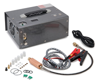 Compresseur d'air PCP sans huile 12V 4500psi 300bar 30MPa 12V 110/220V DC ou AC pour véhicule électrique général