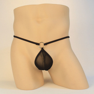 Regalo Natalizio per <span class=keywords><strong>Uomo</strong></span>, Perizoma Sexy Marrone Traspirante con Stampa di Renne - Product Image 2