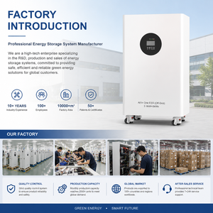 Système de stockage d'énergie domestique hybride mural tout-en-un 3,6/5 kW 5/8 kWh pour la sauvegarde d'énergie solaire résidentielle 315 Ah Save Mor - Product Image 5