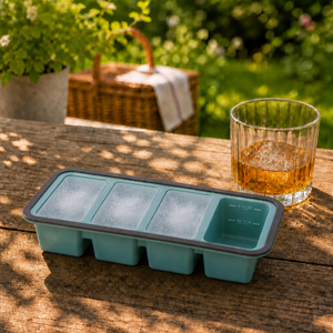 Boîte à lunch en silicone écologique et durable, 4 compartiments, avec fermeture hermétique, pour la préparation quotidienne des repas des adultes - Vente flash - Product Image 3
