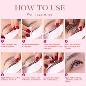 مجموعة لوشن لرفع الرموش بسعة 5 دقائق بتقنية COGS بسعر رخيص مجموعة سائلة لوشن لوشن نباتي لوشن لوشن يدوم طويلاً للبيع بالجملة - Product Image 4