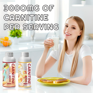 L-Carnitin Nutrition Liquid 3000 mg Carnitin Flüssiges Vitamin Wirkstoff Zwei Geschmacks richtungen - Product Image 3