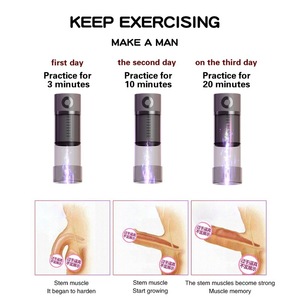 Masturbadores Automáticos Masculinos con 5 Modos de Vibración y 5 Modos de Succión, Juguetes Sexuales de Bolsillo para Hombres, Bomba de Alargamiento de Pene, Vibradores - Product Image 6