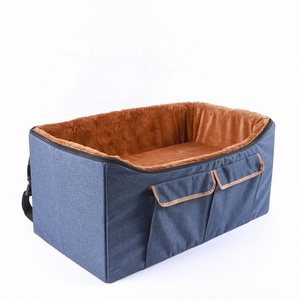 غطاء مقعد سيارة محمول للحيوانات الأليفة الكلاب عالي الجودة مقعد محمول سرير للحيوانات الأليفة في السيارة - Product Image 3