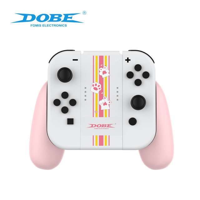 DOBE ITNS-873B Charging Grip for N-Switch OLED Back Clip Battery Built-in 1200mAh Hand Grip Handle Charger