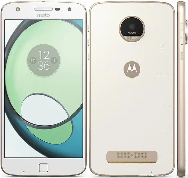 Cep telefonları Motorola Moto Z oyna XT1635-02 32GB hayır CDMA GSM sadece fabrika kilidi 4G/LTE akıllı telefon beyaz/altın toptan