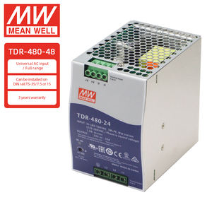 Mean Well-fuente de alimentación de carril din, fuente de alimentación conmutada <span class=keywords><strong>NDR</strong></span>/WDR/DRS/DRC/LCM/KNX series 10 ~ 960W AC/DC con certificados globales UPS - Product Image 1