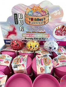 Nouvel Arrivage en Gros : Jouet Squishy en forme de Boule de Noël avec Bois de Cerf, Doux et Anti-stress, Jouet Alimentaire de Simulation, Cadeau de Noël, Boîte Mystère - Product Image 3