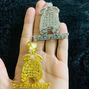 Colgante de Diamante Moissanite de Alta Calidad con Diseño de Dibujos Animados Estilo Hip Hop, Colgante de Moissanite Personalizado Disponible a un Precio Accesible - Product Image 5