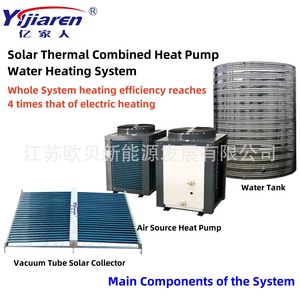 Calentador de Agua con Bomba de Calor de Fuente de Aire de 10 kW, Almacenamiento de Alta Eficiencia, Carcasa Metálica, Independiente, Eléctrico, R410A - Product Image 5