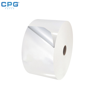 Film PE imperméable à forte adhérence fourni par le fabricant, film HDPE 100 microns, film plastique de protection pour emballage d'expédition, rouleau jumbo - Product Image 1