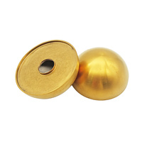 Ensembles de capuchons à vis en acier inoxydable demi-ronds pour la décoration de meubles et de portes, fixations à dôme de 20, 25, 30, 40, 50, 60, 80 mm