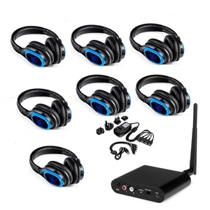 Cuffie per <span class=keywords><strong>Silent</strong></span> Disco o <span class=keywords><strong>Silent</strong></span> Rave, Ideali per Ballare Sotto la Musica, Ascolto Wireless RF998B - Product Image 3