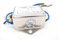 Filtre de ligne électrique monophasé 10A avec réseaux RFI LC et RC