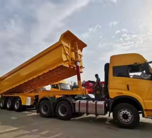 Suspensión Neumática de 2/3/4/6 Ejes para Trabajo Pesado, 35/40/45 Cbm, Tipo U, Hidráulica - Product Image 5