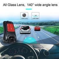 Caméra de tableau de bord DVR Topnavi 720P pour rétroviseur de voiture avec prise USB et prise en charge Android, vision nocturne étanche pour véhicules Accord Alphard