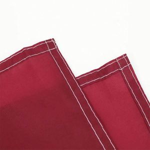 Drapeau du Qatar à double couture 3x5 pieds, grand format, en polyester 100D résistant à la décoloration, pour décoration intérieure et extérieure - Product Image 5