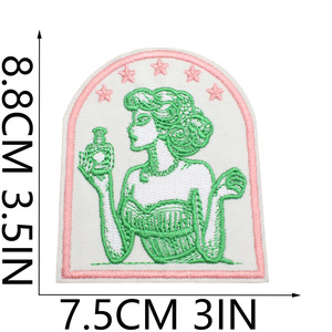 Western Cowboy Howdy kustom tambal bordir Cowgirl besi pada patch untuk topi jumlah besar DIY Applique lencana menjahit - Product Image 4