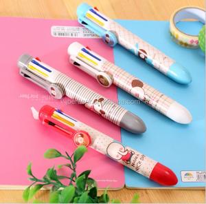 Offre Spéciale – Stylo Bille Multicolore 8 Couleurs en 1 en Plastique, Personnalisable avec Logo, Design Créatif et Adorable – Lot de Stylos Multicolores - Product Image 3