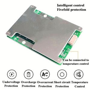 Placa de protección de batería de litio Li-ion Lifepo4 6S 7S 8S 24V BMS con balance de carga 50A 100A 130A 230A para herramientas eléctricas e inversores de RV - Product Image 6