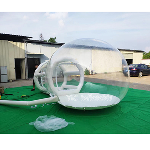 Tentes à bulles gonflables, grande structure en dôme portable pour événements en plein air, carnaval, vente <span class=keywords><strong>chaude</strong></span>, PVC - Product Image 4