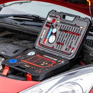46 cái SOOLU-AUTO nén và rò rỉ Kit kiểm tra với Dual Gauge lên đến 50 bar cứng cho cho cho HDI TDCi động cơ <span class=keywords><strong>diesel</strong></span> - Product Image 6