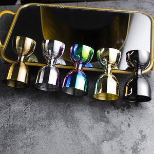 Jigger de Coctelería Personalizado con Logotipo a Color, 1/2 oz, Acero Inoxidable SS304, Taza Medidora para Bartender con Marcas de 1/2 y 3/2 Onzas - Product Image 3