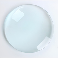 Lentille biconvexe en verre optique de grand diamètre 100 mm 150 mm 200 mm 300 mm pour loupe, usage industriel, OEM personnalisé