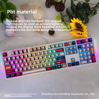 Cartoon Wind Graffiti Tastenkappen Original PBT Fünfseitige Thermische Sublimation Mechanische Tastatur Anime Keycaps