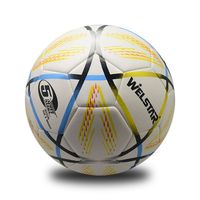 Ballon de football personnalisé en PVC/PU pour l'entraînement, avec logo sur mesure, tailles officielles 5, 4, 3, 1
