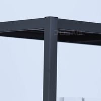 Nouveau 120cm Angle Fil D'acier Métal Heavy Duty 4-Tier Boltless Poudre Enduit Durable Fer Rack De Stockage Unité D'empilage Renforcé