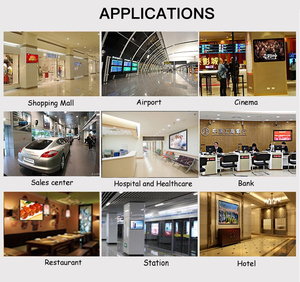 JCVISION Thâm Quyến Siêu Mỏng Kỹ Thuật Số Biển Màn Hình Treo Tường Ad Hiển Thị - Product Image 5