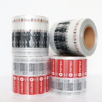 Étiquette d'impression en vinyle transparent personnalisé autocollant alimentaire transparent pour l'emballage