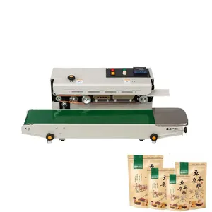 Automatic continuous sealing machine rice bags sealing machine