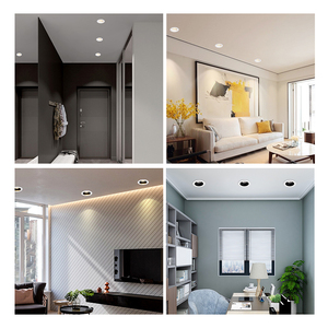 TOSEO Bóng Đèn Âm Trần <span class=keywords><strong>LED</strong></span> Ip20 Gu10 Lõm Chống Lóa Tùy Chỉnh Có Thể Thay Thế Trước - Product Image 6