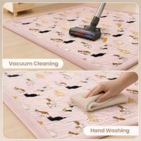 Tapis de yoga pour enfants, résistant aux taches, en mousse haute densité, imprimé animal, stimule l'imagination, vente directe d'usine, imperméable pour la maison