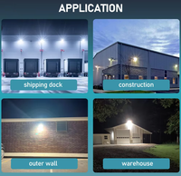 Applique murale LED DLC ETL 60W-40W-30W réglable avec capteur photocellule et CCT ajustable IP65 pour entrées d'hôtels