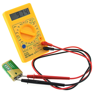 DT832 เครื่องวัดโวลต์มิเตอร์แอมป์มิเตอร์โอห์มแบบมืออาชีพ LCD รุ่นใหม่ - Product Image 3