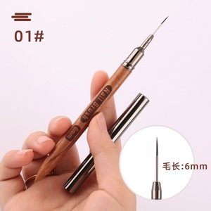 Custom Logo Liner Nail Art Gel Nail Tools Pinceles para la decoración de uñas Art <span class=keywords><strong>Brush</strong></span> - Product Image 5