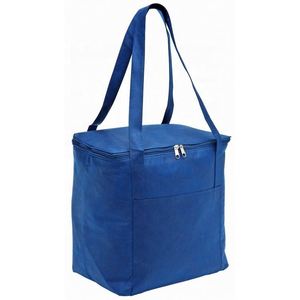 Bolsas Térmicas Portátiles con Cierre y Asa para el Hombro, para Alimentos, Picnic, Almuerzo, Entrega, Tejidas, Aisladas, con Personalización de Logotipo, Impresión de Letras en Lámina - Product Image 3