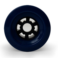 Fabriqué à la main en Pu, grande planche à roulettes de Skateboard électrique, 90mm,