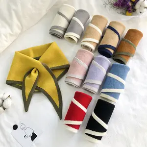 Other Ethnic Scarves Sweet Mini Triangle Towel Warm Scarf for Women