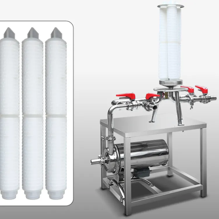 Электрическая система фильтрации вина, промышленный фильтр для воды с активированным углем, пивной фильтр