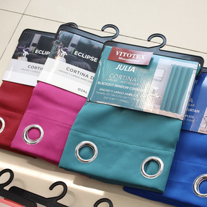 Cortinas 100% Opacas de 84 Pulgadas para Dormitorio o Sala de Estar, Cortinas Térmicas Aislantes de Lujo, Resistentes, 2 Paneles, Color Verde Azulado - Product Image 4
