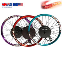 Kit de conversion E-bike 48V 52V 60V 72V 3000W 1500W-2000W 5000W 8000W 10000W 12000W avec batterie 21-40AH, pièces pour vélo électrique