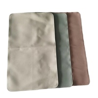 Nouveau-nés tout-petits cadeaux de douche essuyable Portable pliable voyage cuir végétalien bébé tapis à langer