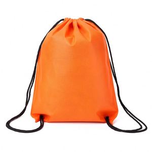 Mochilas con Cordón Personalizables Ecológicas, Bolsas Escolares Deportivas de Tela No Tejida con Impresión de Logotipo, Regalos Promocionales Publicitarios - Product Image 1