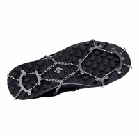 Crampons à glace ORIENT pour l'escalade sur glace, la randonnée, la pêche, la marche, le camping - Essentiel pour les sports de plein air
