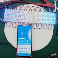 Module LED adressable IP67 haute luminosité DC12V Pixel Module LED d'injection